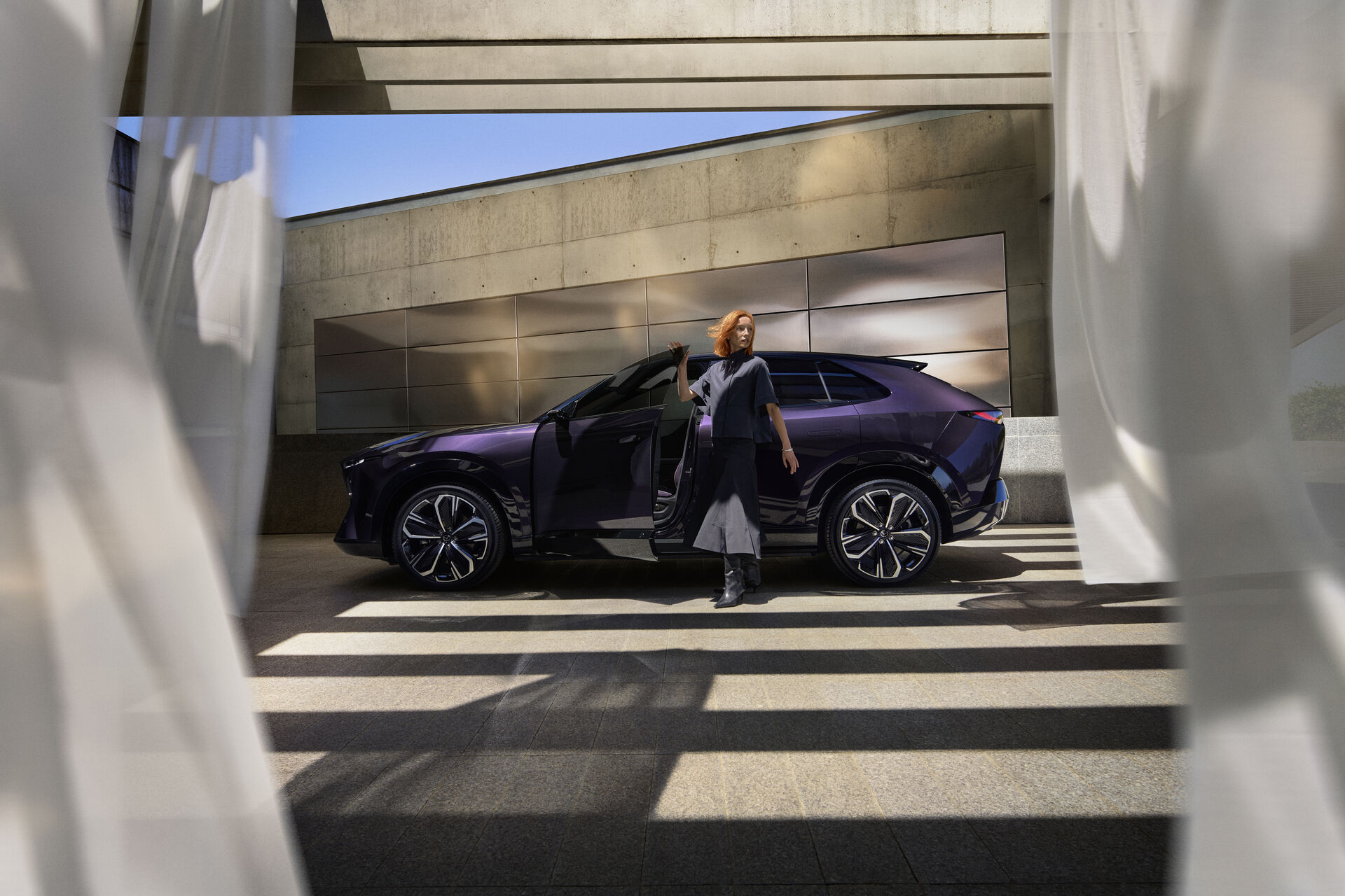 Der neue vollelektrische Mazda CX-6e