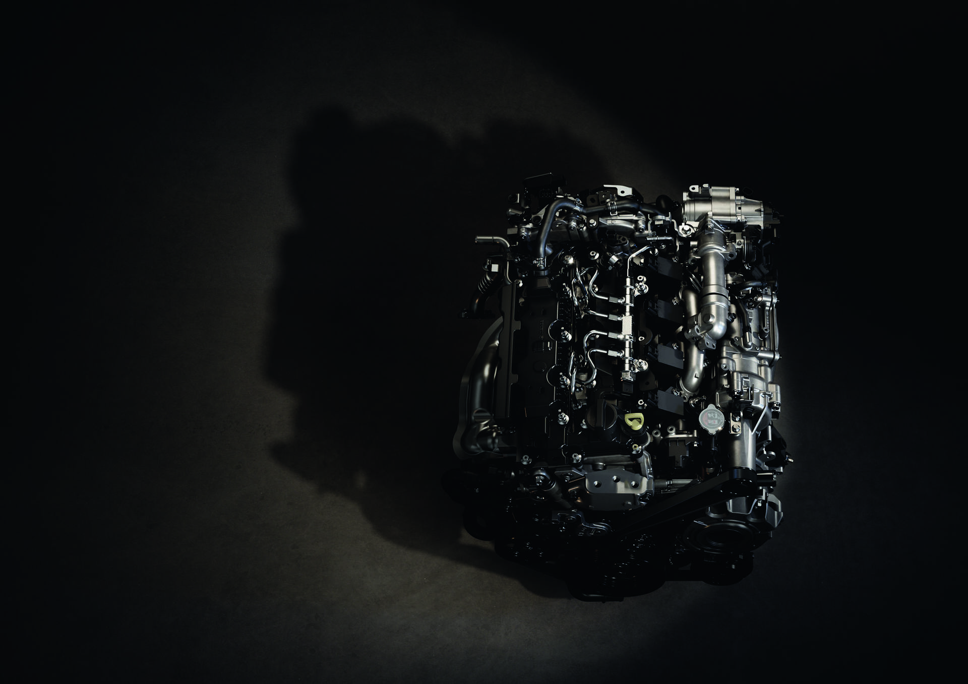 Mazda-Motor im Studiolicht